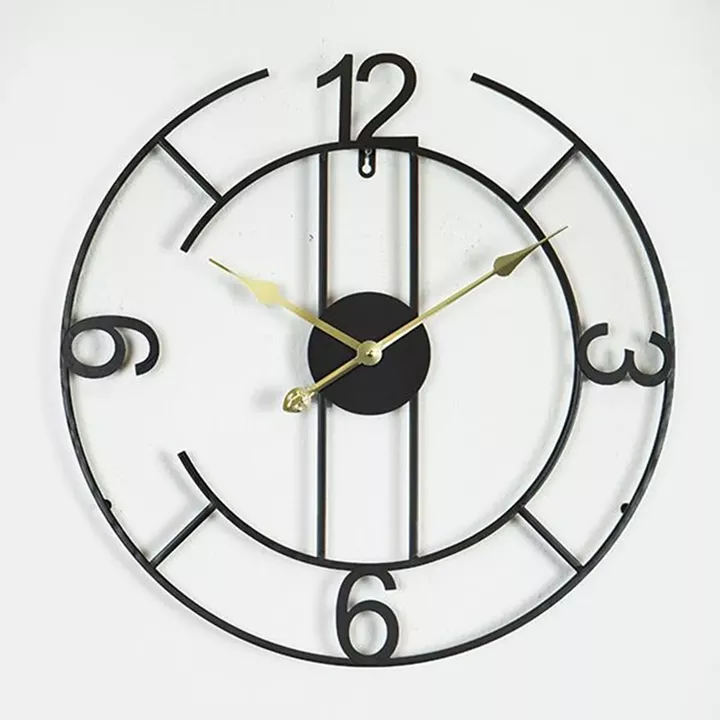 ΡΟΛΟΪ ΤΟΙΧΟΥ ΜΕΤΑΛΛΙΚΟ ΜΑΥΡΟ - ΧΡΥΣΟ 60x4.5x60cm