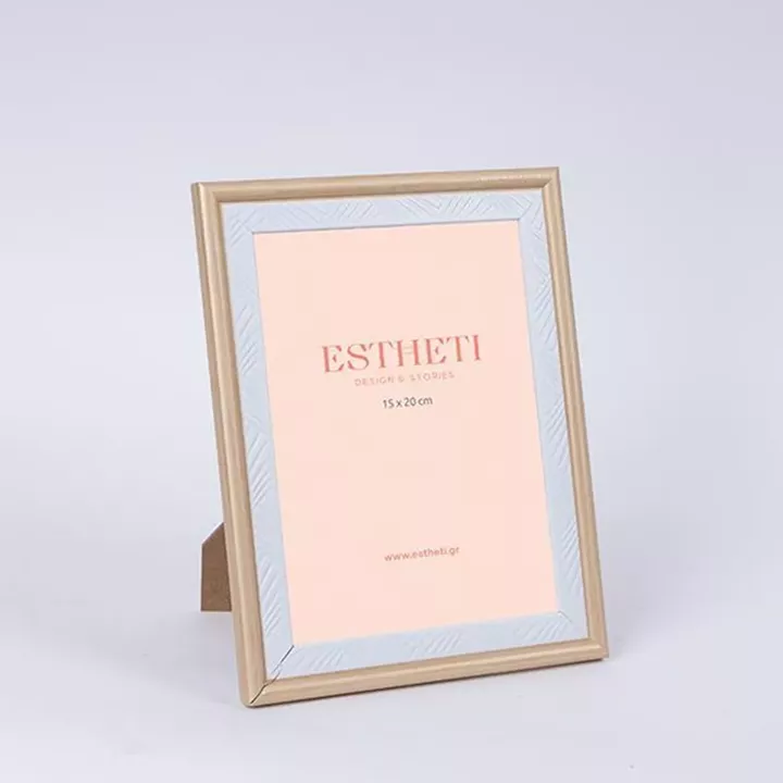 ΚΟΡΝΙΖΑ (15x20) ΠΛΑΣΤΙΚΗ ΛΕΥΚΗ - ΑΝΟΙΧΤΟ ΚΑΦΕ