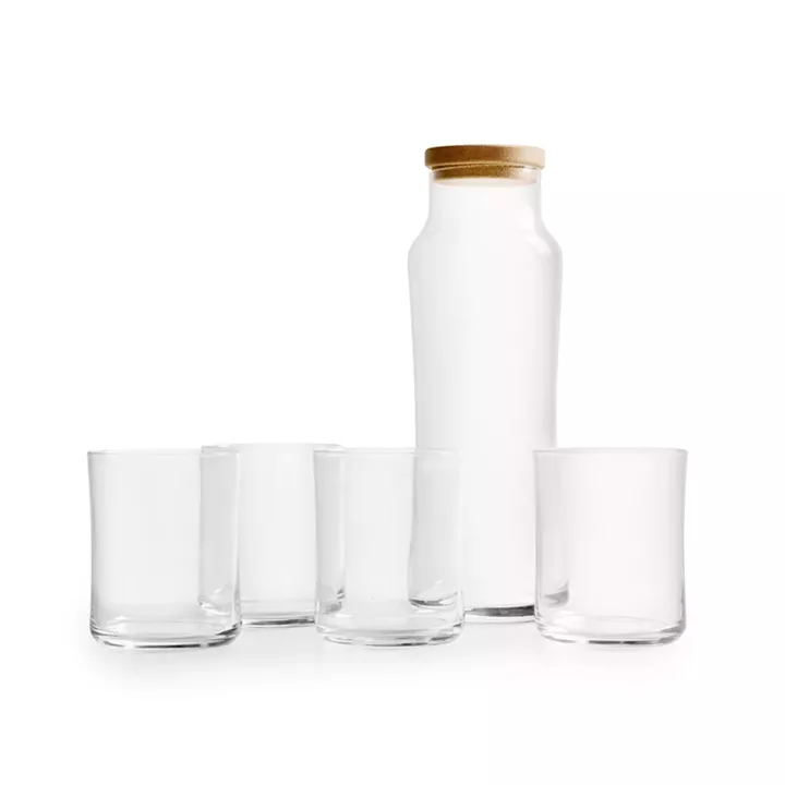 R.L. CASCADE ΣΕΤ ΚΑΡΑΦΑ 1LT ΜΕ ΦΕΛΟ & 4ΤΜΧ ΝΕΡΟΥ 350ML P/108