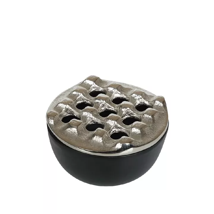 ΣΤΑΧΤΟΔΟΧΕΙΟ ΑΛΟΥΜΙΝΙΟΥ ΑΣΗΜΙ-ΜΑΥΡΟ ΣΤΡΟΓΓΥΛΟ 10Χ5,5ΕΚ