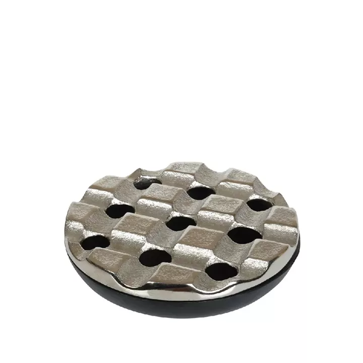 ΣΤΑΧΤΟΔΟΧΕΙΟ ΑΛΟΥΜΙΝΙΟΥ ΑΣΗΜΙ-ΜΑΥΡΟ ΣΤΡΟΓΓΥΛΟ 15,5Χ4ΕΚ