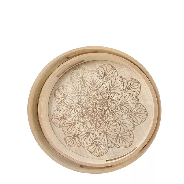 ΔΙΣΚΟΙ ΔΙΑΚΟΣΜΗΤΙΚΟΙ ΣΕΤ/2 MDF 30X30X4.5ΕΚ/35X35X4.5ΕΚ