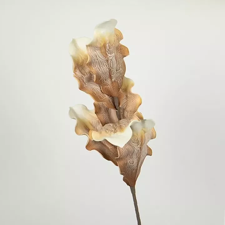 ΦΥΛΛΟ/ΚΛΑΔΙ FOAM ΚΑΦΕ-ΛΕΥΚΟ 92cm